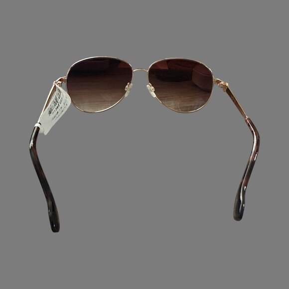**SOLD***Jessica Simpson Gold Aviator style Sunglasses NWT $40 - Picture 6 of 7
